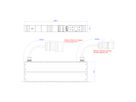 BACHMANN BN3000-XXL Strom 2x3m CEE 16A, Messung pro Phase, Diffmessung