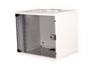ROLINE 19-Zoll Wandgehäuse Basic 9 HE, 540x400 BxT Bausatz grau