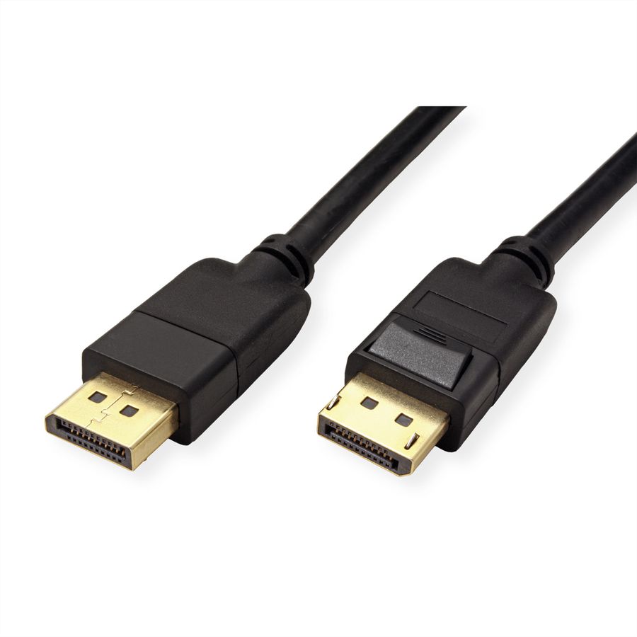 ROLINE RM DisplayPort Kabel, v1.4, DP ST - ST, schwarz, 2 m