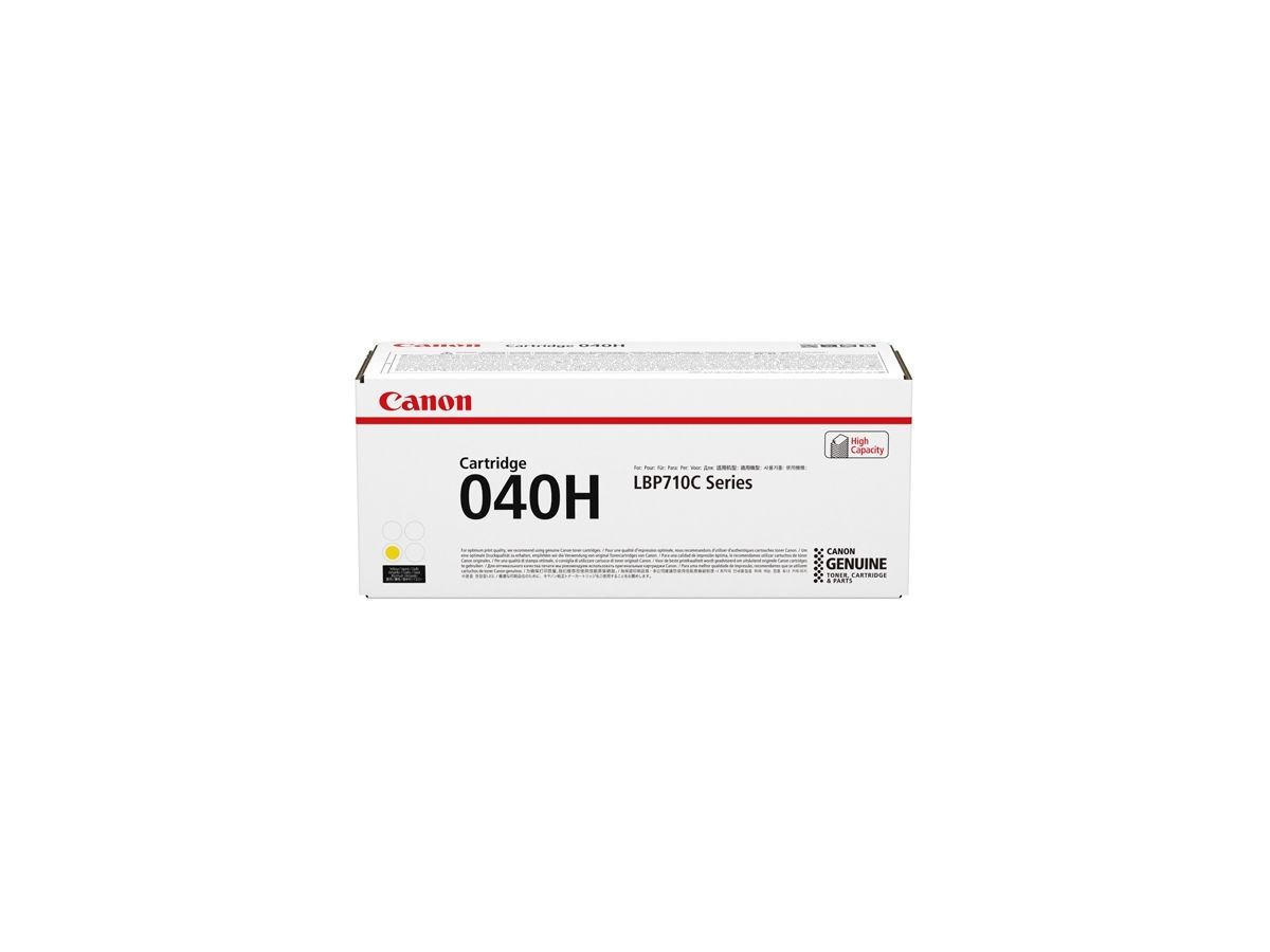 Canon 040H Tonerkartusche 1 Stück(e) Original Gelb