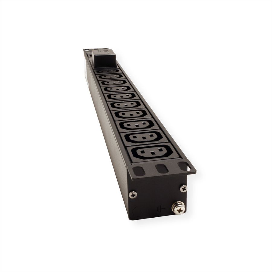 ATEN PE0210SG 1U 16A Basic PDU 10 Port