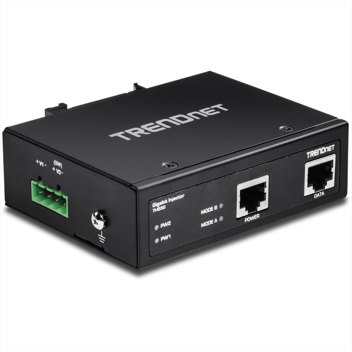 TRENDnet TI-IG30 Gehärteter industrieller Gigabit PoE+ Injektor