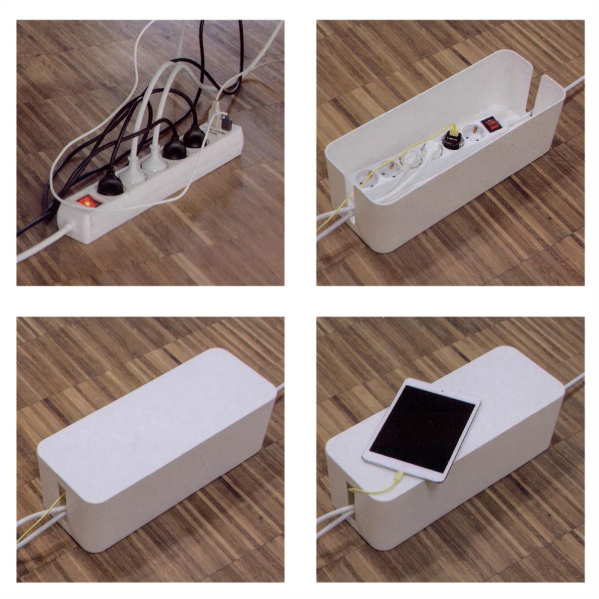 VALUE Kabel-Box, groß, weiß