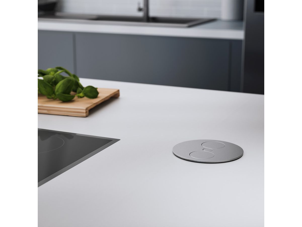 BACHMANN TWIST 1xUTE 2xKeystone 0,2m Chrom matt