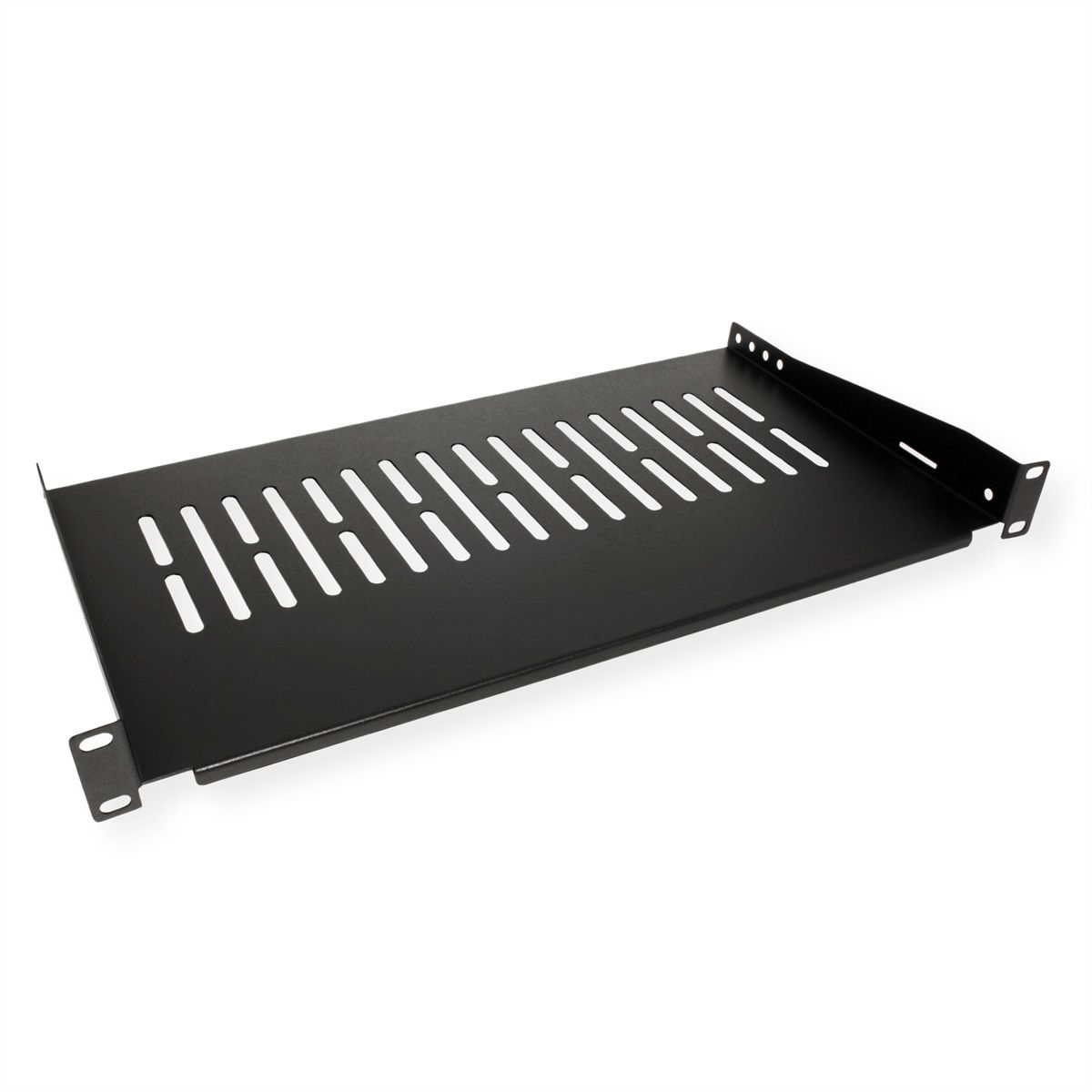 VALUE 19-Zoll-Geräteträger, 485 x 250mm, max. 10kg, schwarz