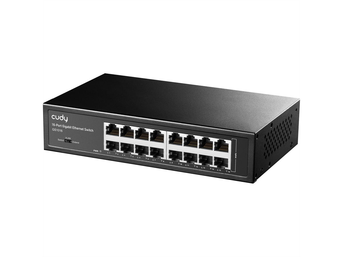 CUDY GS1016 16-Port Gigabit Metall Switch