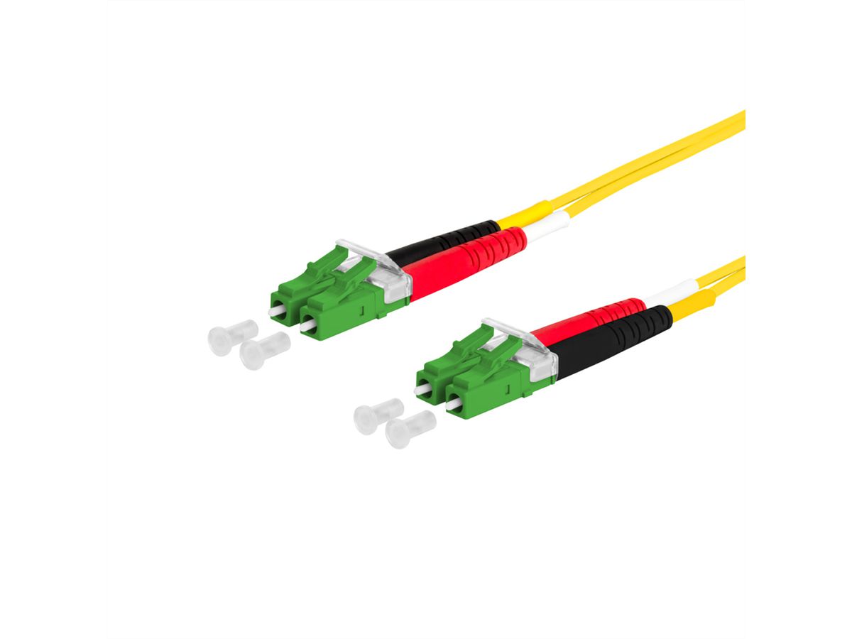 METZ CONNECT OpDAT Patchkabel, LC-D APC/LC-D APC OS2, 5 m