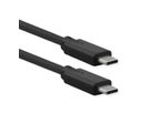 ROLINE USB 3.2 Gen 2x2 Kabel, Emark, C-C, ST/ST, 20Gbit/s, 100W, schwarz, 0,5 m
