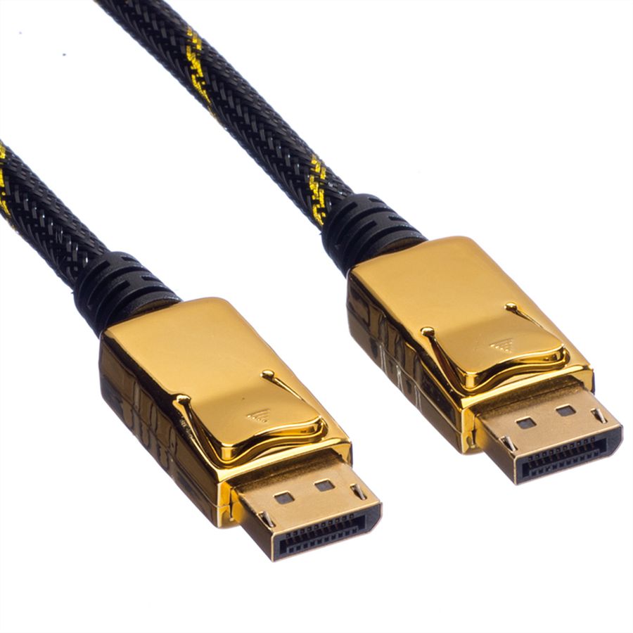 ROLINE GOLD DisplayPort Kabel, DP ST - ST, 1,5 m