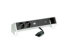 BACHMANN DESK2 2xSchutzkontakt USB C, USB Charger 60W 1xABD 0,2m GST18 weiss