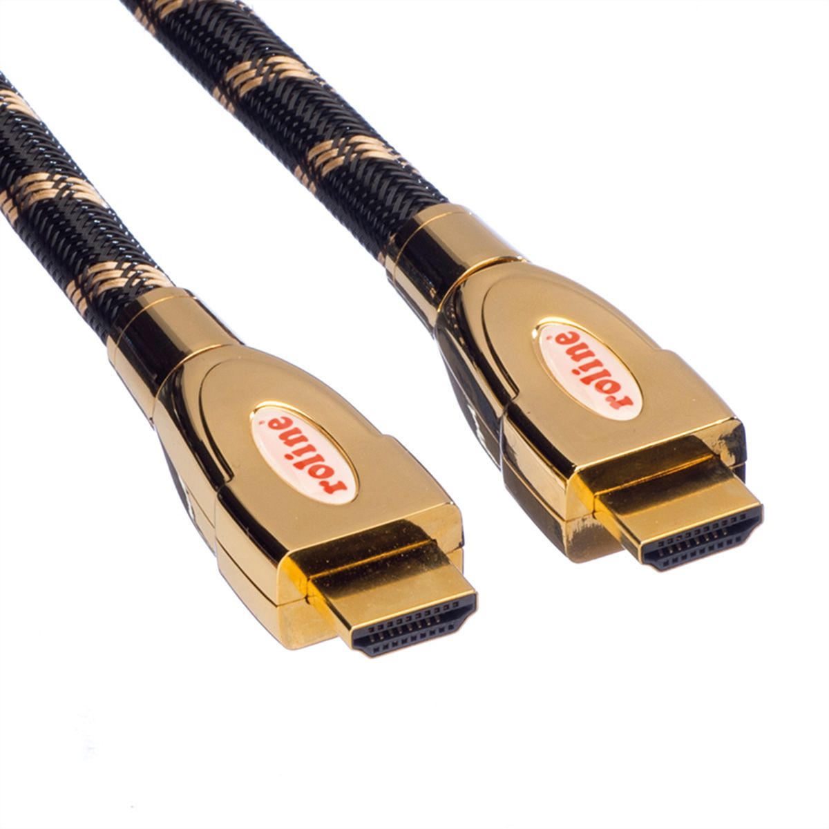 ROLINE GOLD HDMI Ultra HD Kabel mit Ethernet, ST/ST, 3 m