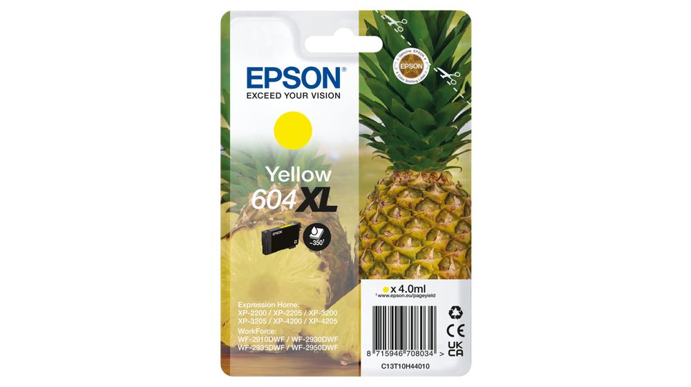 Epson 604XL Druckerpatrone 1 Stück(e) Original Hohe (XL-) Ausbeute Gelb