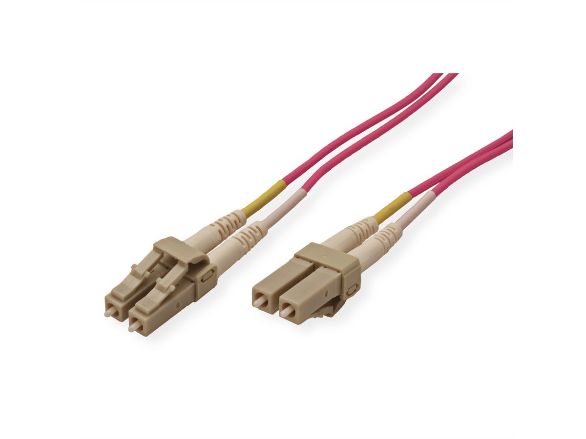 Quality LWL-Kabel duplex 50/125µm OM4 LC/LC, 20 m