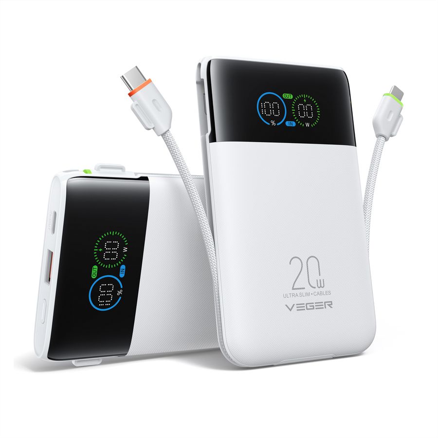 VEGER Powerbank W1211A 10000mah White
