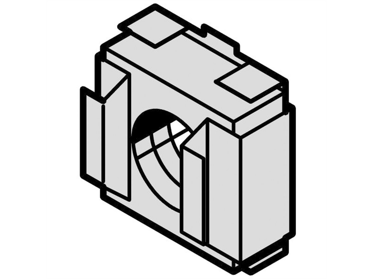 SCHROFF Käfigmutter M6 - KAEFIGMUTTERN M6/2,5 100STK
