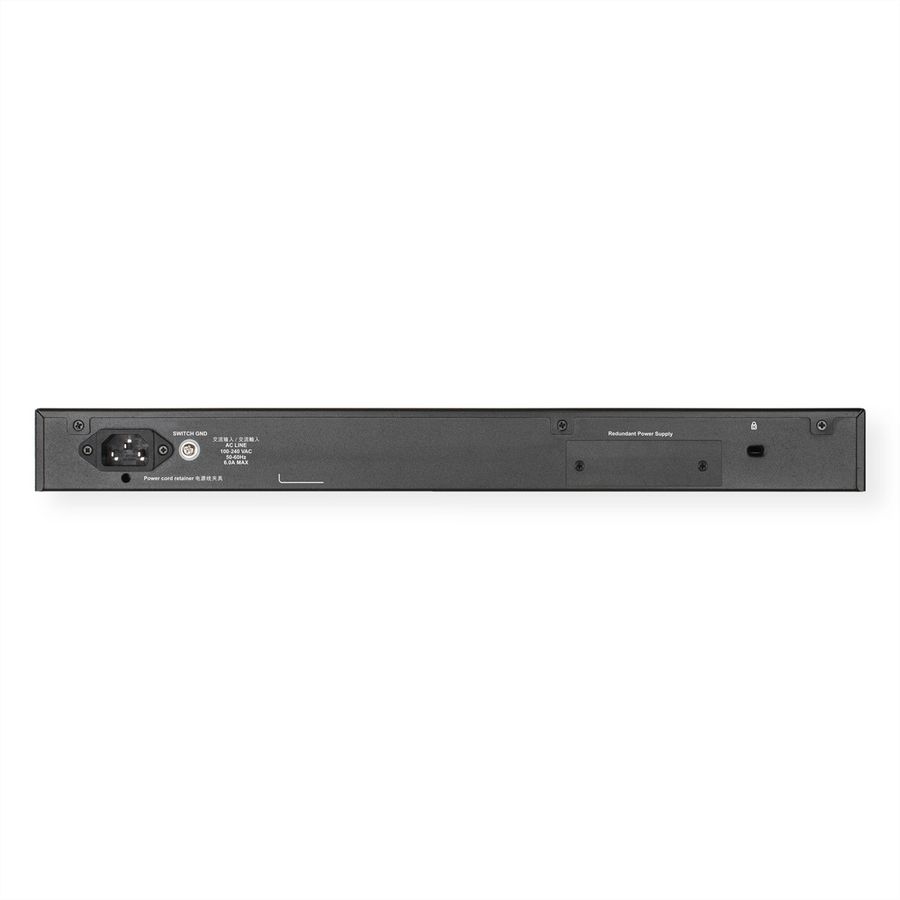D-Link DGS-1520-52MP/E 52-Port Smart Managed PoE+ Gigabit Stack Switch, 4x 2.5 GE, 4x 10G