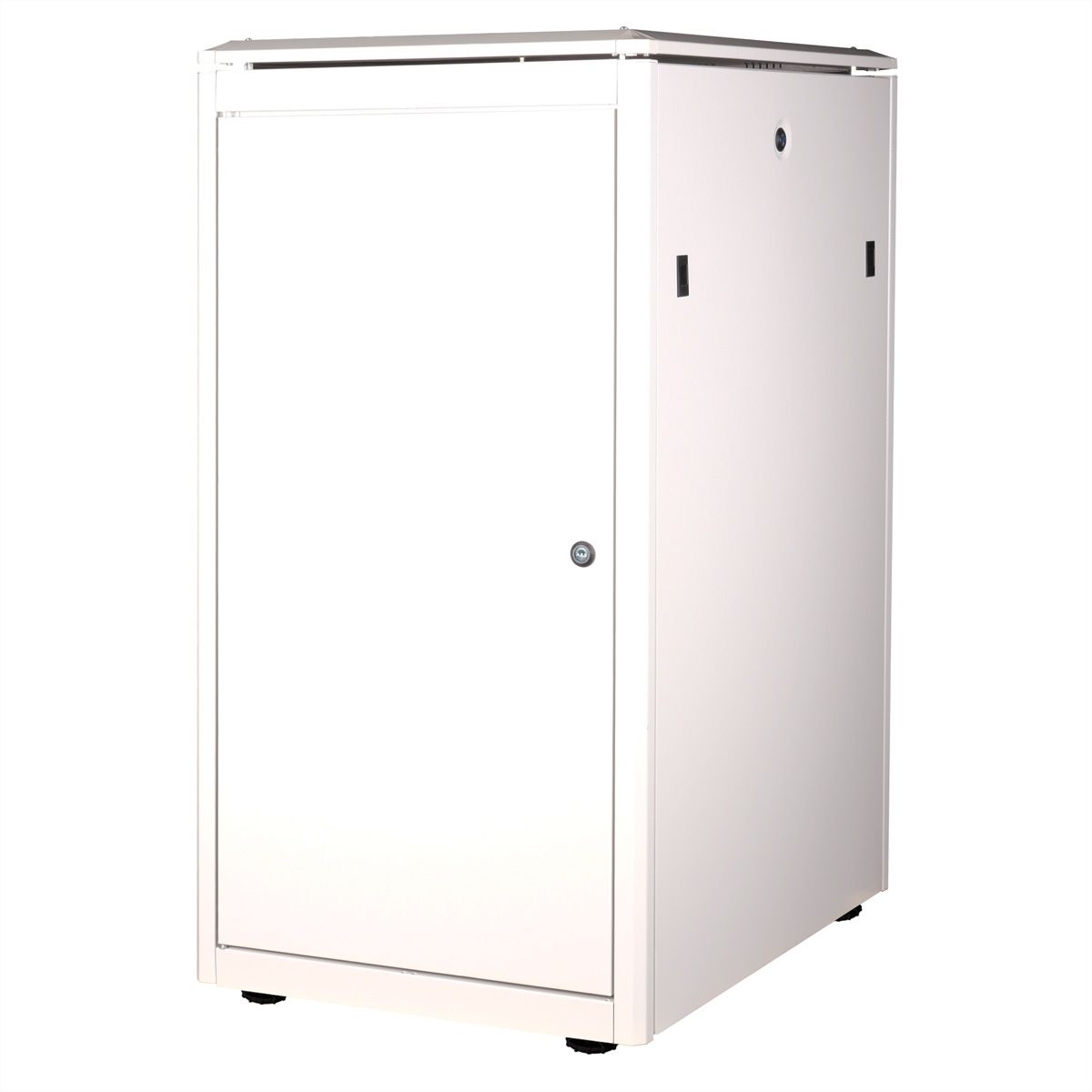 ROLINE 19-Zoll Netzwerkschrank Pro 22 HE, 600x800 BxT Glastür grau