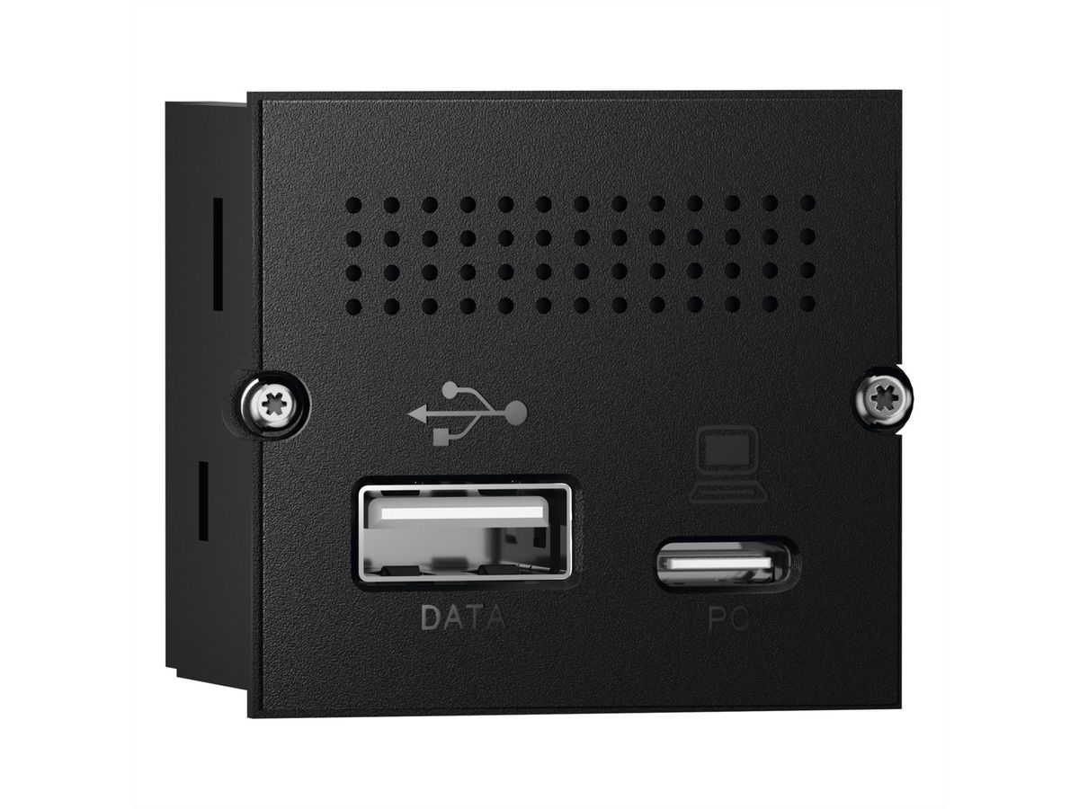 BACHMANN Modul Portreplikator 2x USB, RJ45, Mini DisplayPort, USB-C, PowerDelivery 100W