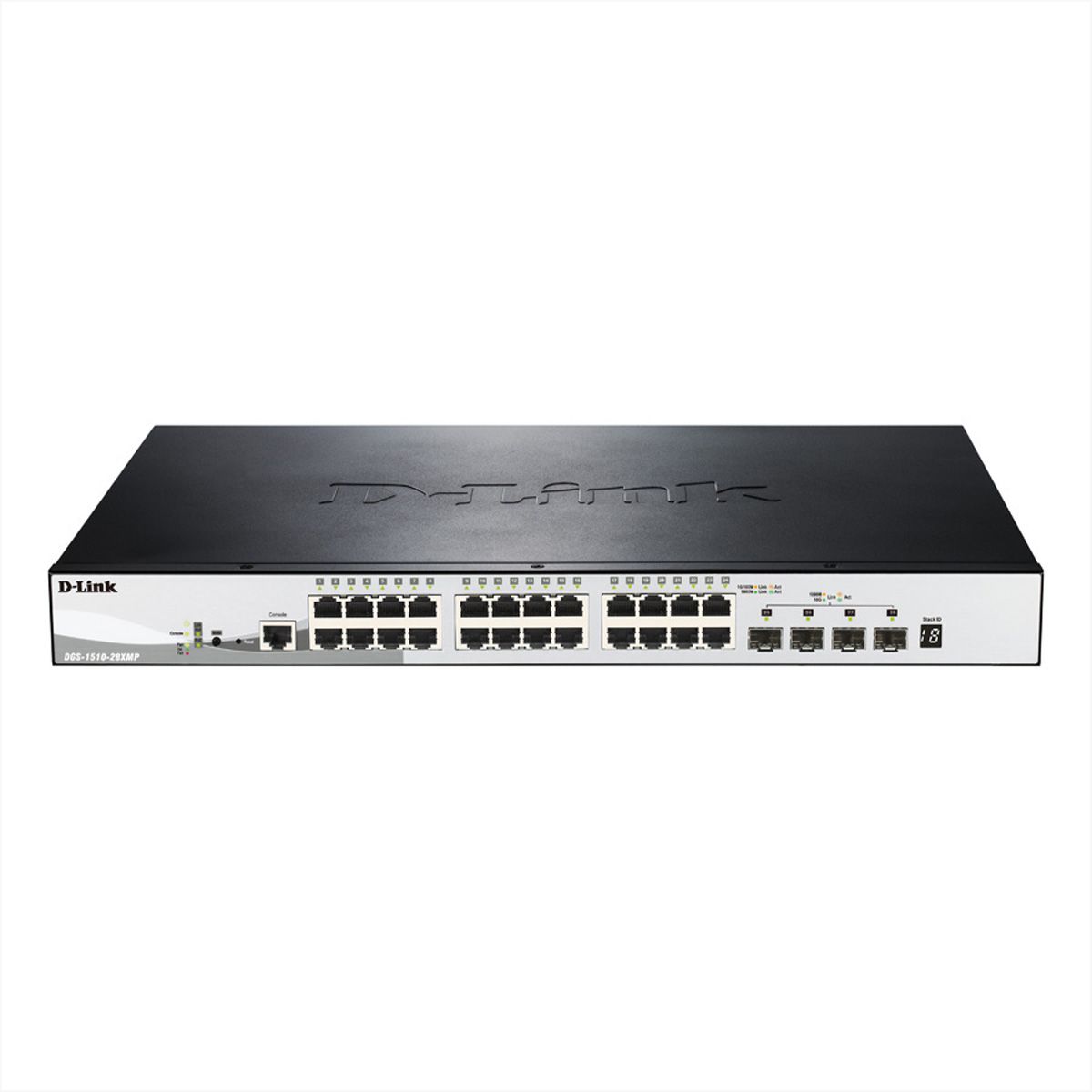 D-Link DGS-1510-28XMP 28Port PoE+ Switch Smart Managed Gigabit Stack 4x 10G