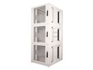 ROLINE Colocation-Schrank 47HE 800x1000mm, 3-Fächer, grau