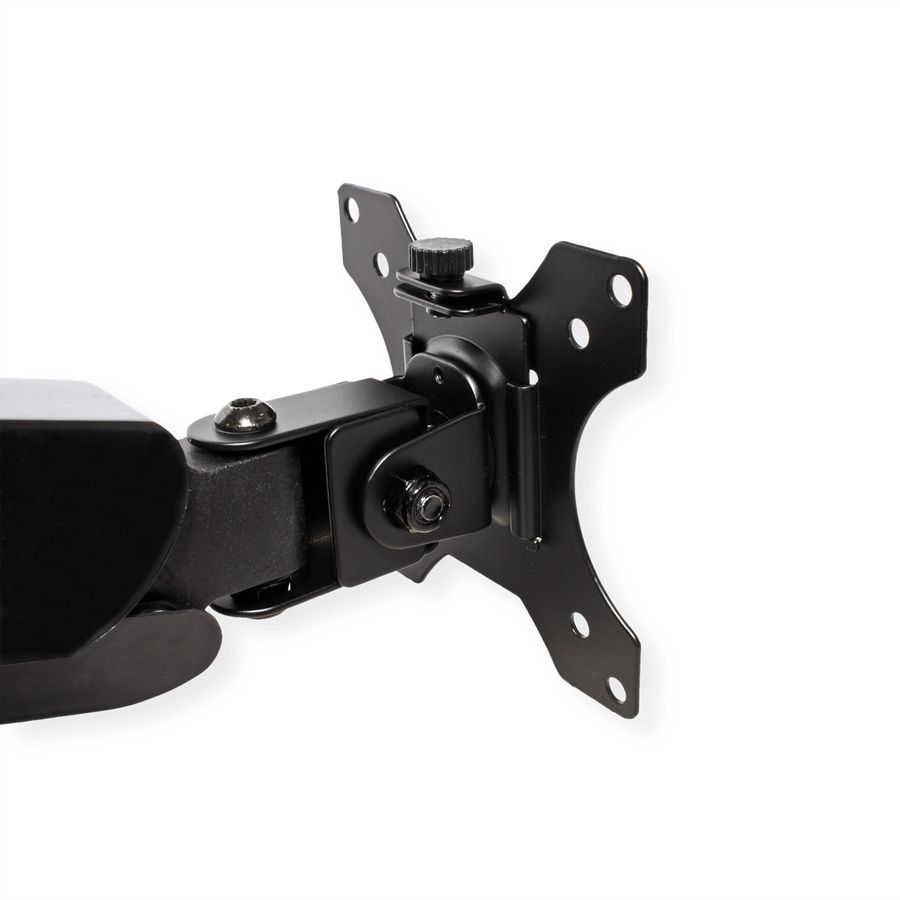 VALUE Dual LCD-Arm Trägerstange, 4 Gelenke, Tischmontage, 17-32 Zoll, bis 2x 9 kg