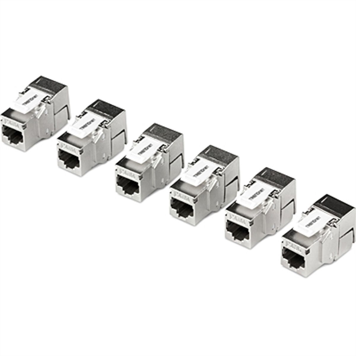TRENDnet TC-K06C6A Keystone Jack, Cat6A, 6er-Pack