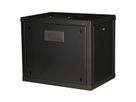 ROLINE 19-Zoll Wandgehäuse Pro 9 HE, 450x600 BxT schwarz