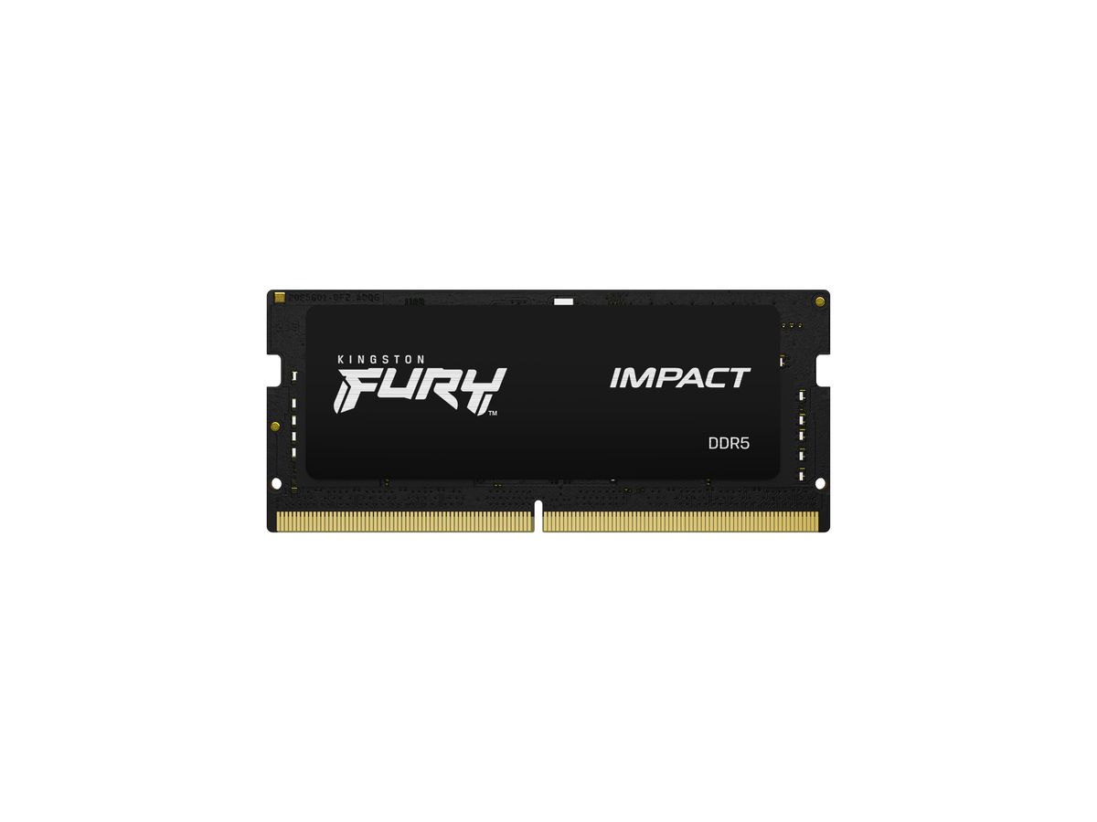 Kingston Technology FURY 16GB 4800MT/s DDR5 CL38 SODIMM (2er-Kit) Impact