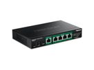 TRENDnet TPE-B541 Gigabit PoE++ Powered  5-Port Managed Switch PoE Passthrough