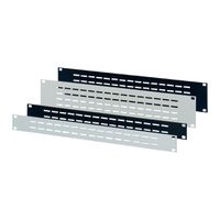 SCHROFF 19"-Belüftungsfrontplatten - 19"BELUEFT.FRONTPL. 1HE ROH
