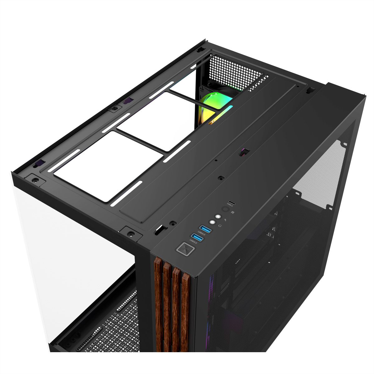 Thermaltake View 380 WS ARGB Mid Tower Gehäuse, schwarz