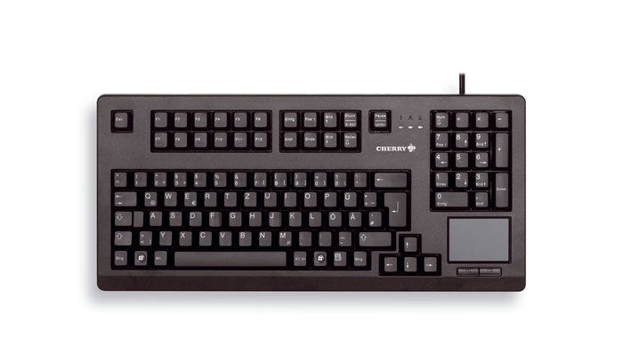 CHERRY TouchBoard G80-11900 Tastatur USB QWERTY US Englisch Schwarz