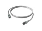 EasyLan FlexBoot Patchkabel Kat.6A, S/FTP, grau, 5 m