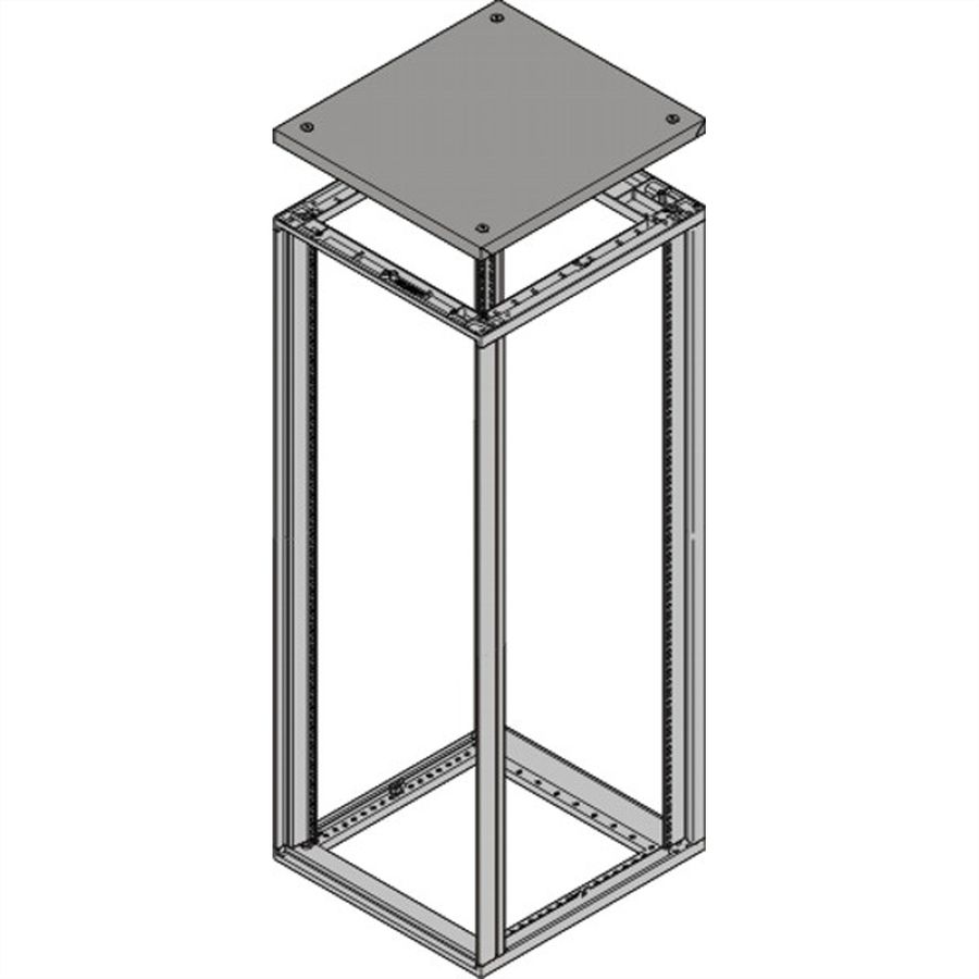 SCHROFF Dach angehoben - DACH ANGEHOBEN 600T RAL7021
