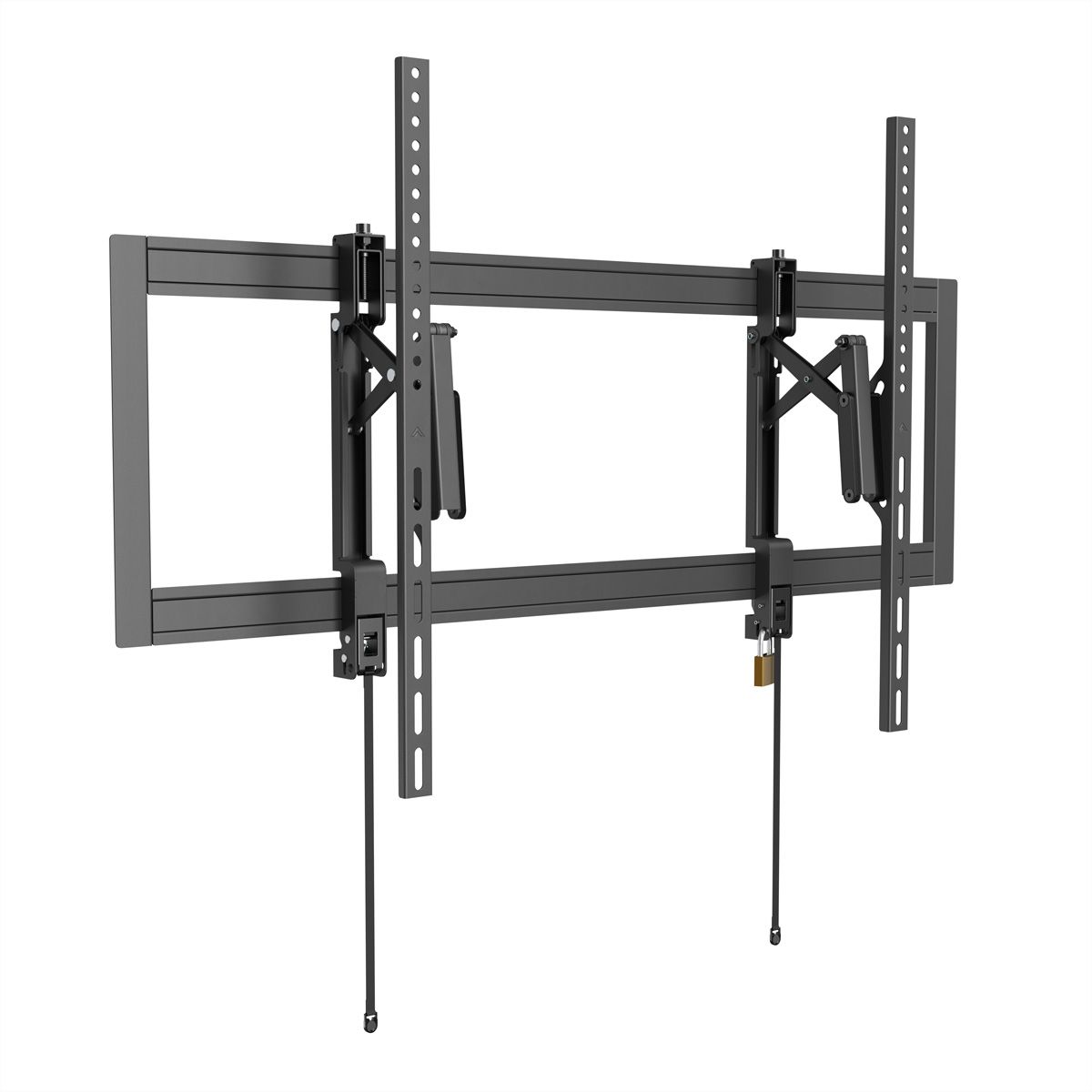 VALUE TV-Wandhalterung, hochbelastbar, ausziehbar, neigbar, 55-105 Zoll, bis 80 kg