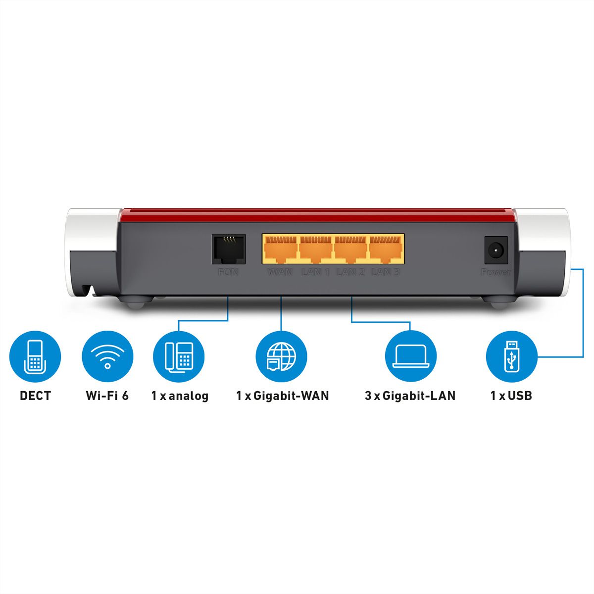 AVM FRITZ!Box 4050, WLAN-Router