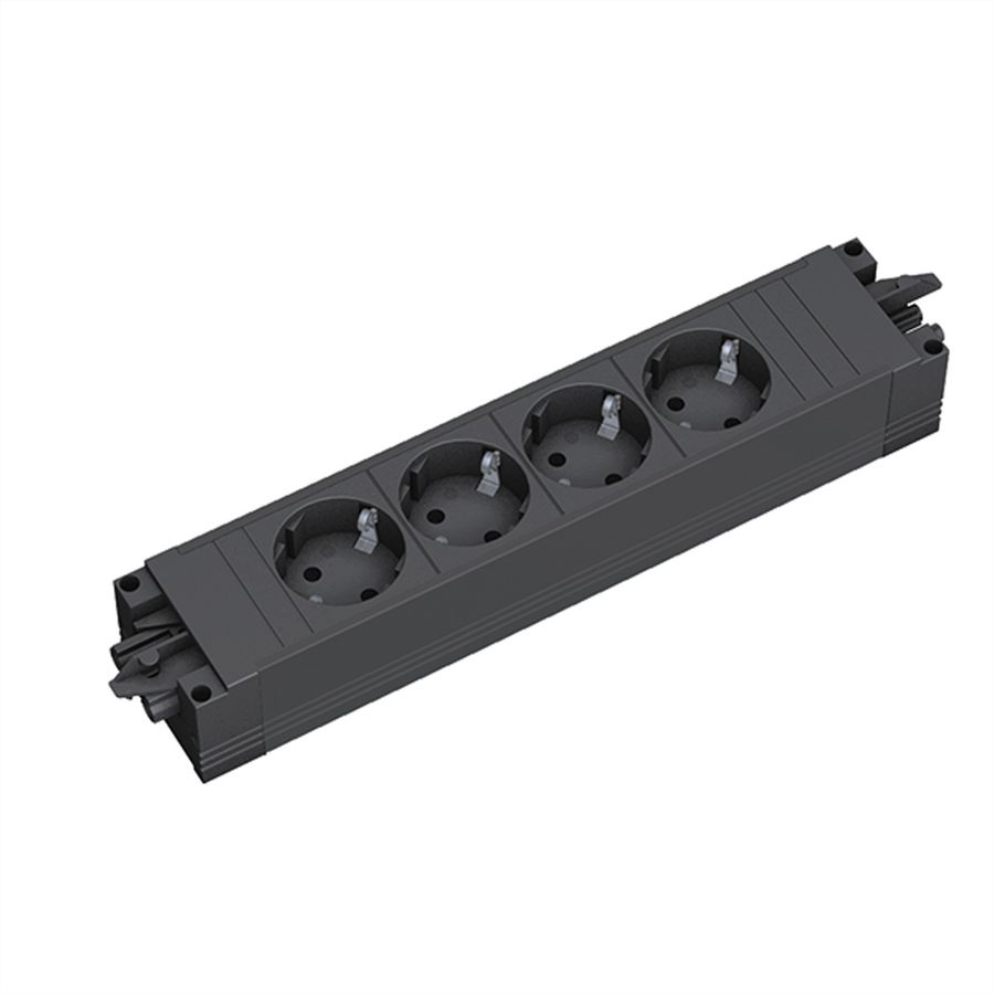 BACHMANN STEP BASE 4xCEE7/3 GST18, schwarz