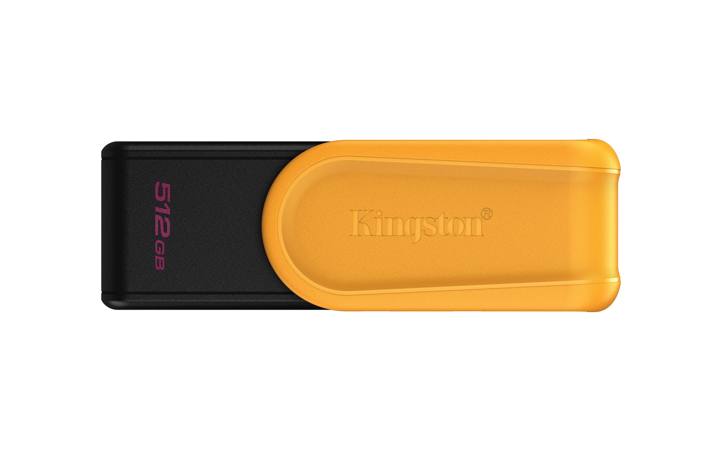 Kingston Technology DataTraveler 512GB Portable USB 3.2 Gen 1 Exodia S (Schwarz/Gelb)