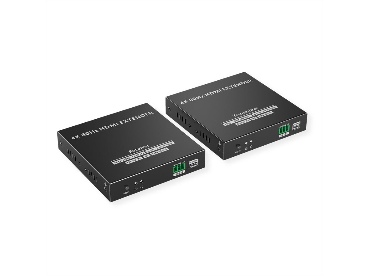 VALUE HDMI-Verlängerung über IP, IPCOLOR, 4K60Hz, 120 m