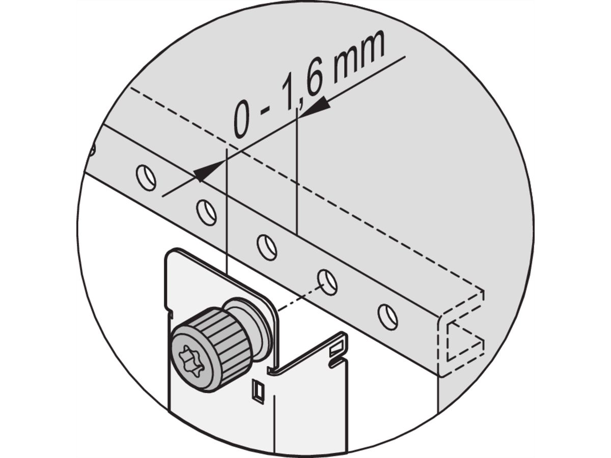 SCHROFF Modul mit Pull-Griff-Mechanik, Ruggedized - AMC MODUL FS D RUG