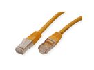 VALUE Patchkabel Kat.6 (Class E) S/FTP (PiMF), gelb, 7 m