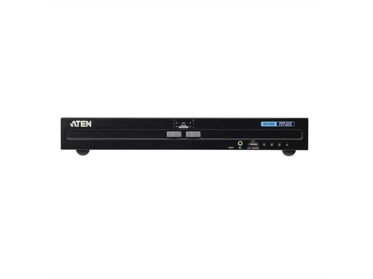 ATEN CS1182H 2-Port USB HDMI Secure KVM Switch, ATEN, CS1182H, 2-Port, USB, HDMI, Secure, KVM, Switch