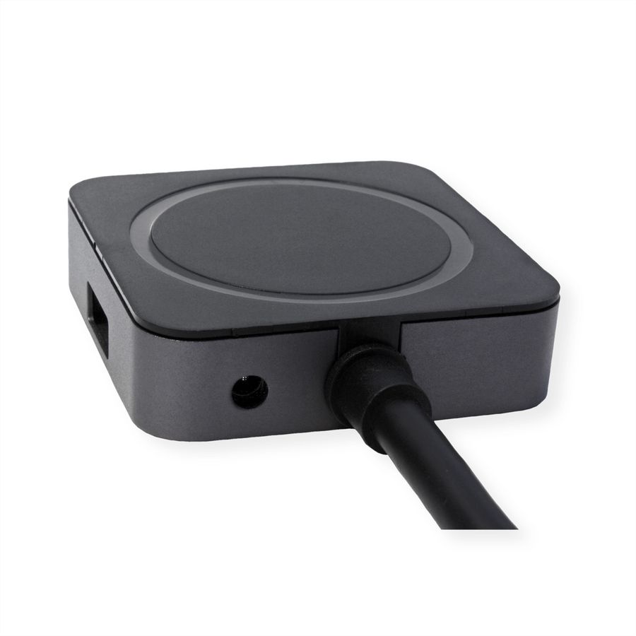 VALUE USB 3.2 Gen 1 Hub, 4 Ports (2x USB-A + 2x USB-C), mit Verlängerungskabel, 5 m