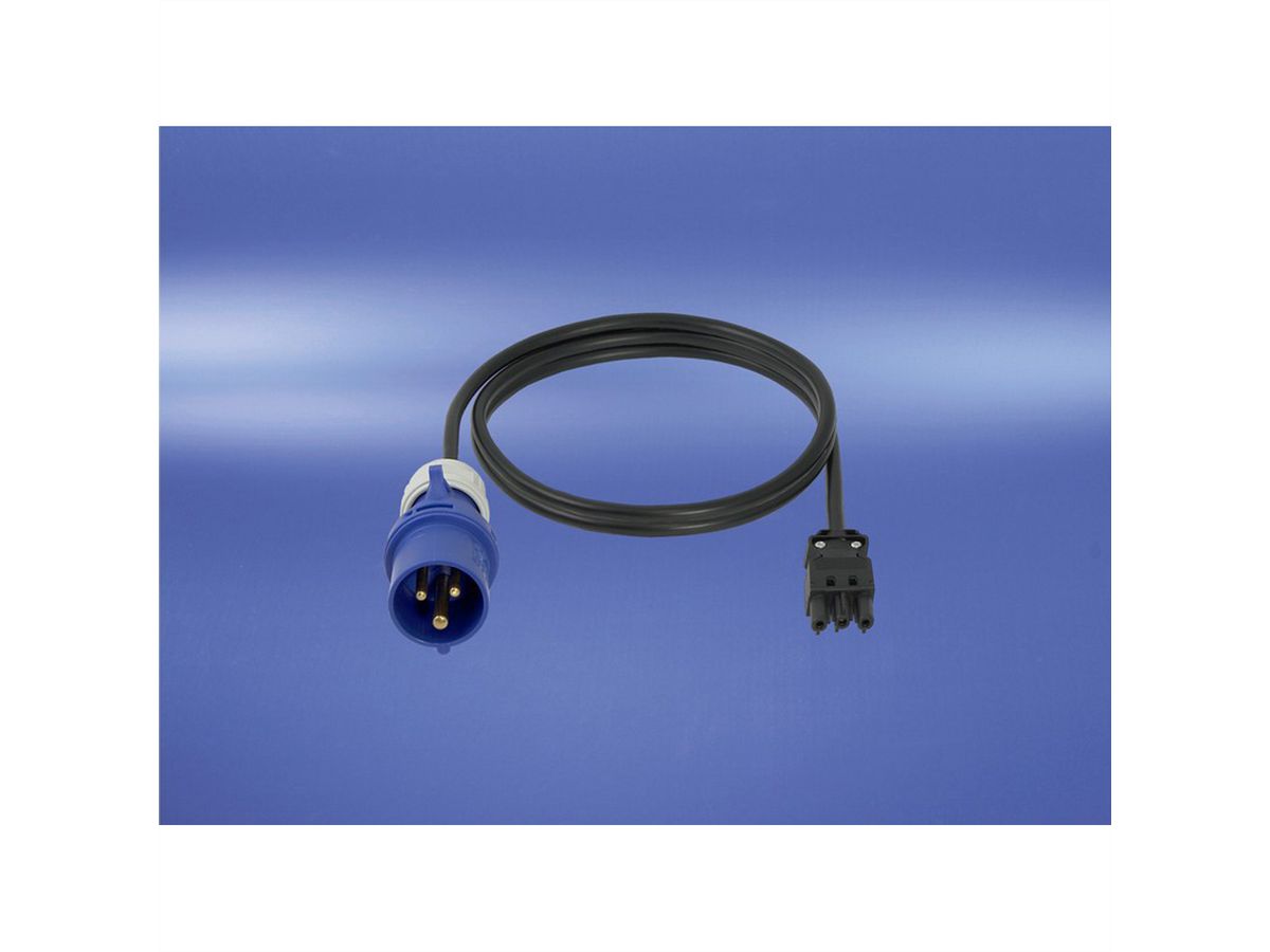 SCHROFF Anschlussleitungen für Wieland Steckdosenleisten - KABEL GST18-IEC60309 2,5M