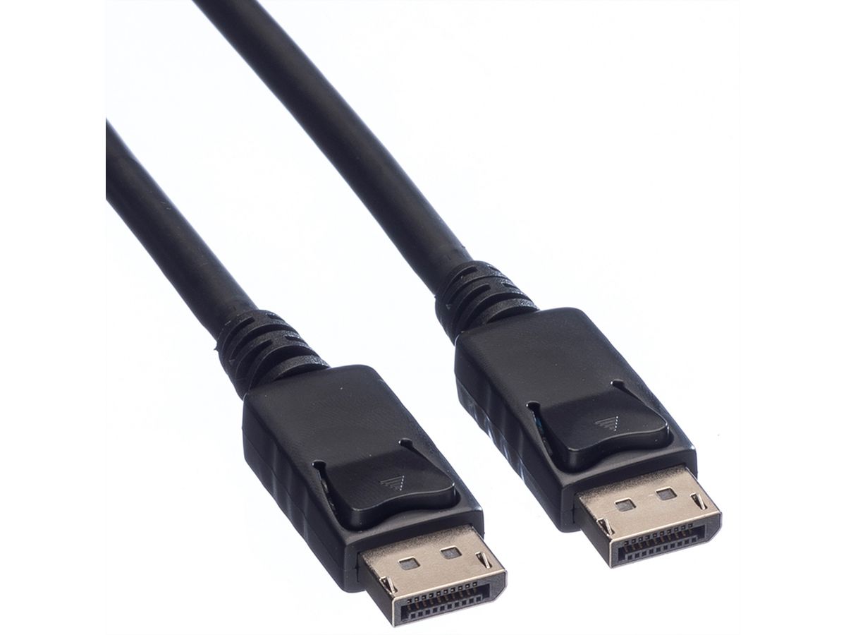 VALUE DisplayPort Kabel, DP ST - ST, LSOH, schwarz, 2 m