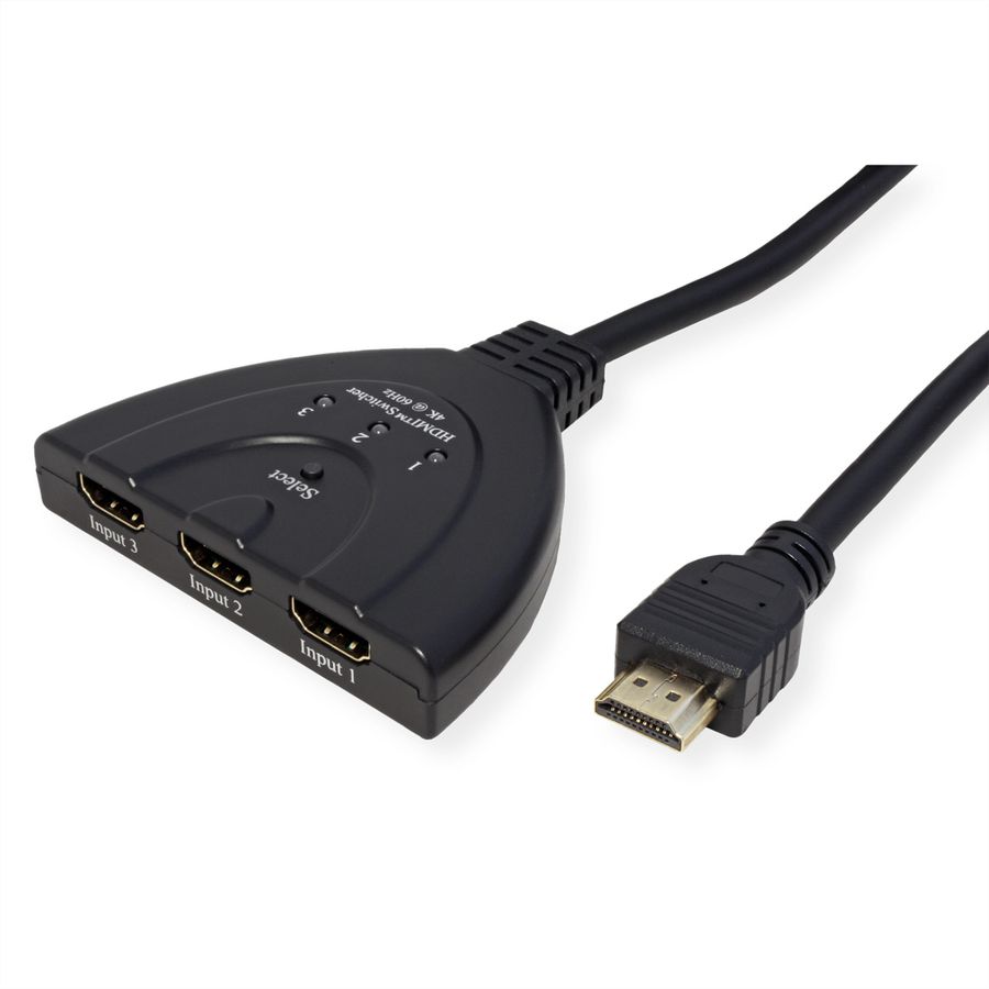 VALUE 4K HDMI Switch, 3-fach