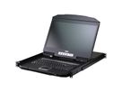 ATEN CL3716NX IT 16-Port USB HDMI LCD KVM Konsole, IT-Layout