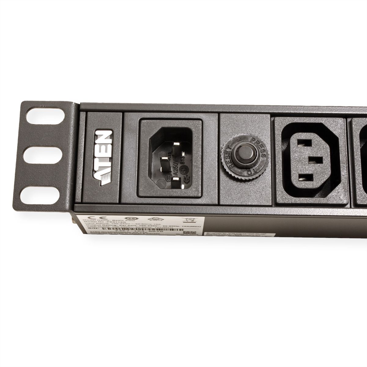 ATEN PE0112G 1U 10A 12-Port Basic PDU