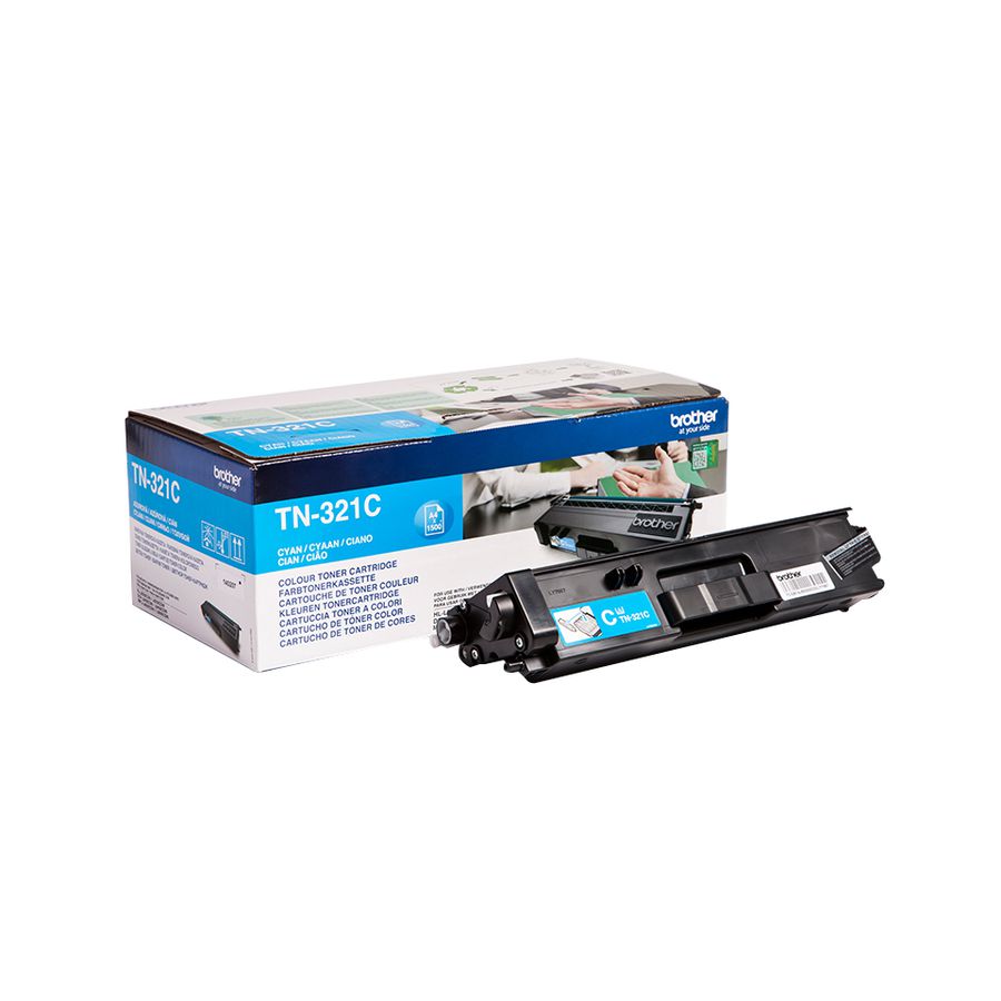 Brother TN-321C Toner 1500Seiten Cyan Lasertoner & Patrone
