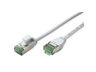 ROLINE RM U/FTP DataCenter Patchkabel Cat.6A (Class EA), slim, grau, 3 m